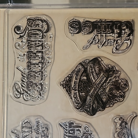 FRIENDS 7 Gypsies clear stamp set - Picture 4 of 6